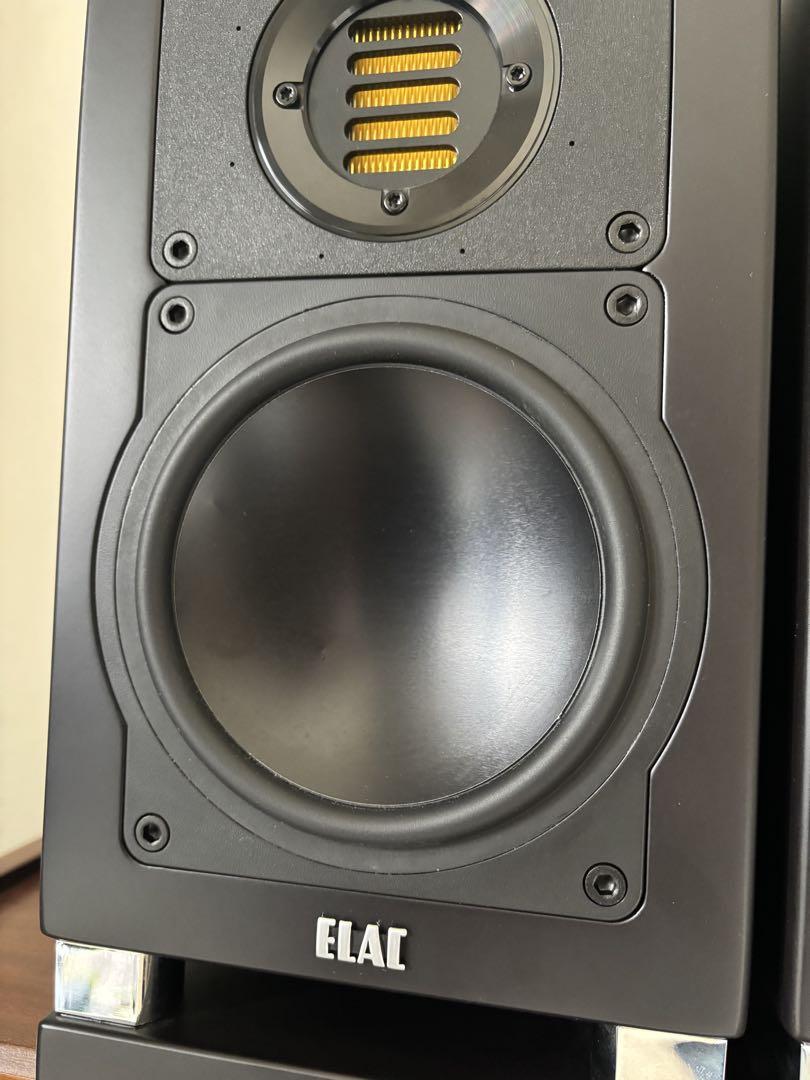ELAC BS192 スピーカー ブックシェルフ 黒　ブラック　エラック