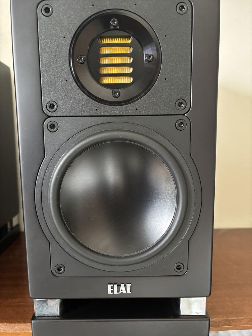 ELAC BS192 スピーカー ブックシェルフ 黒　ブラック　エラック