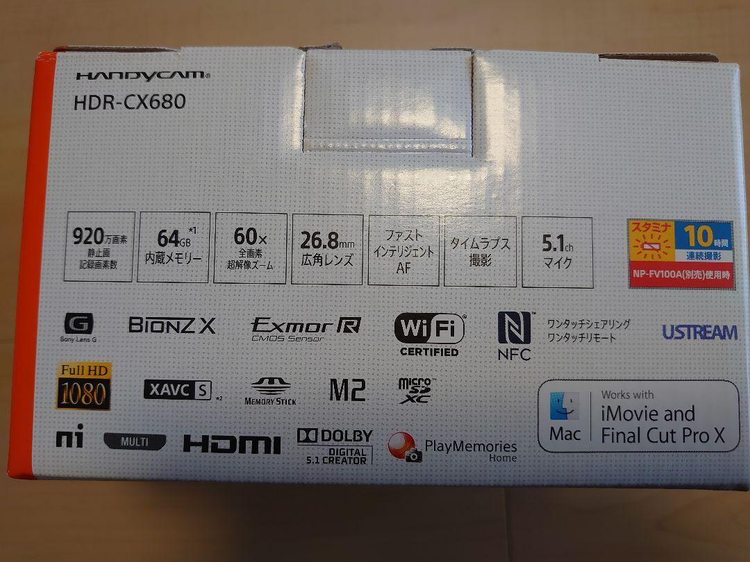 2022お買い得 SONY HDR-CX680 TI BXdHk-m62363434892 得価定番人気