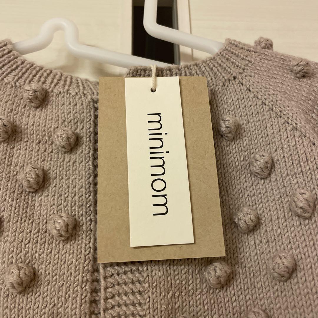 minimom カーディガン　4〜5y