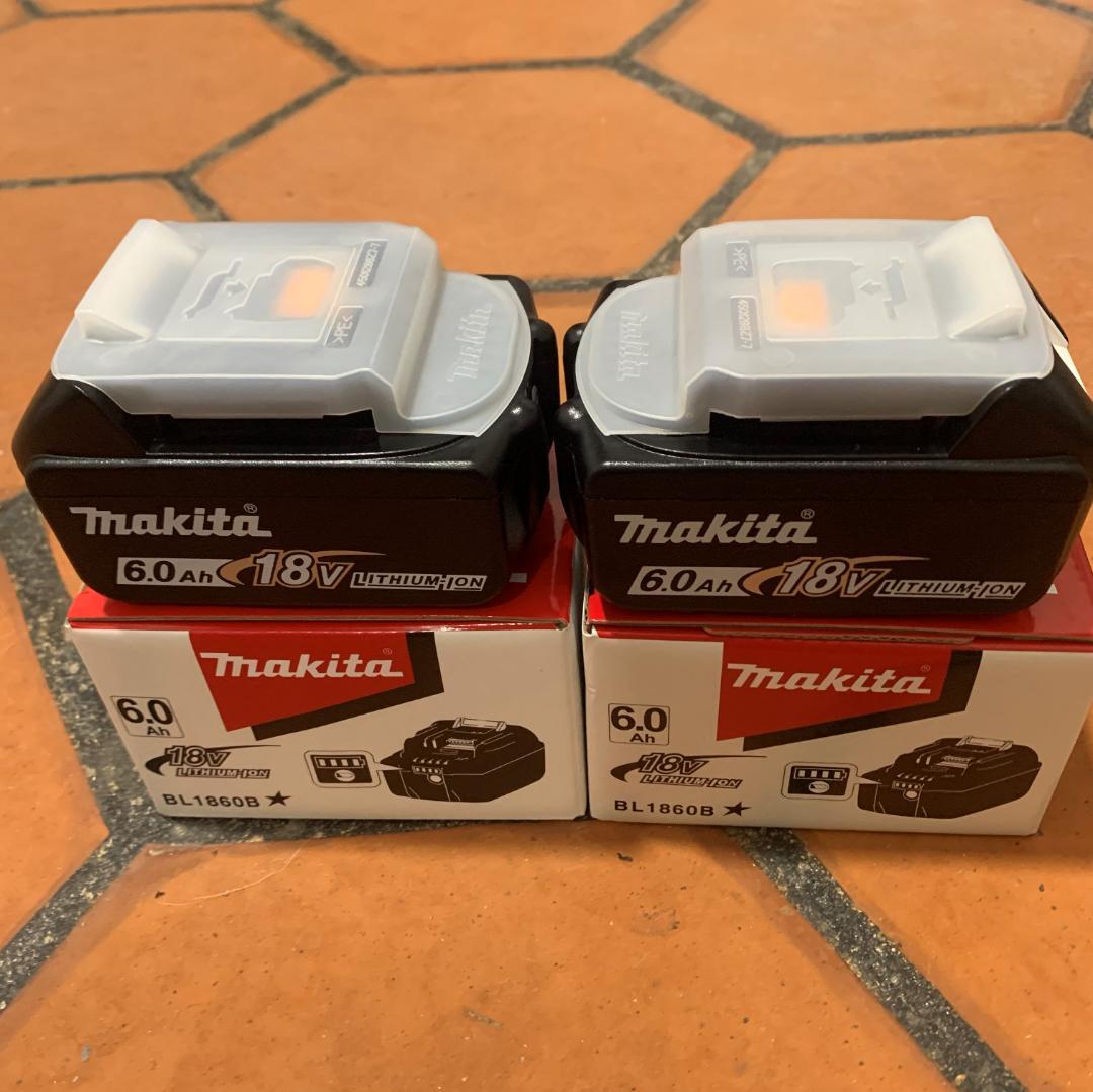 お得2個セット！マキタ18V 6.0Ah #バッテリー #BL1860B