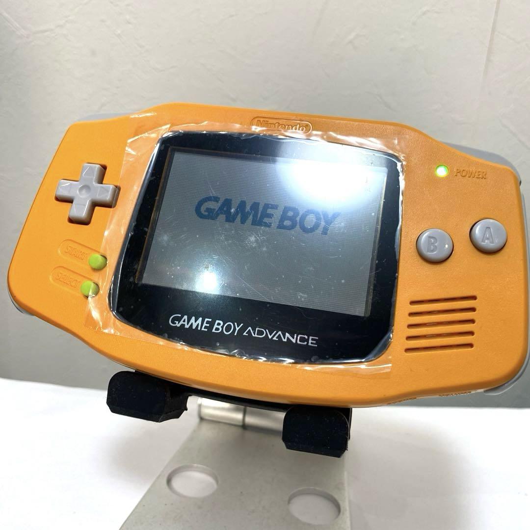 ゲームボーイアドバンス 美品(色々新品)オレンジ メンテ済 GBA
