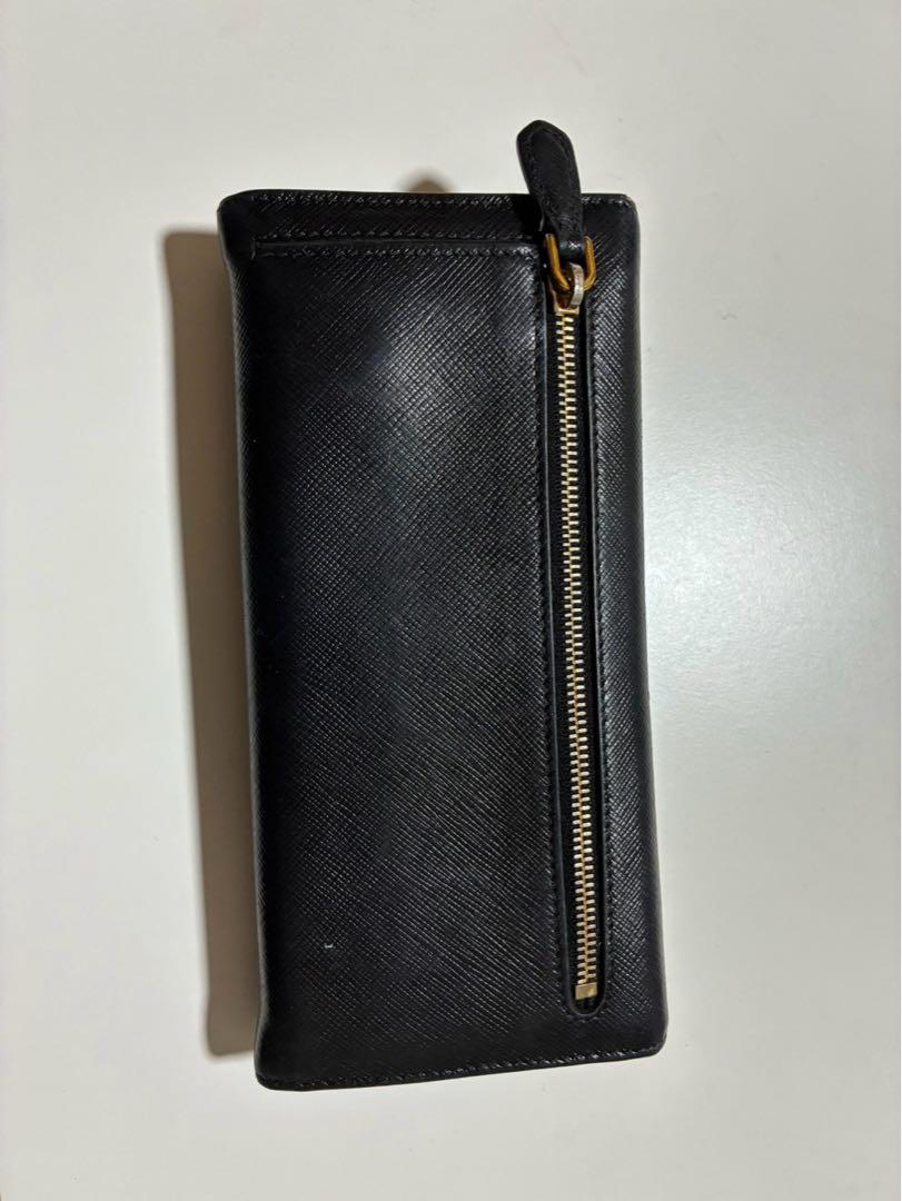 PRADA プラダ サフィアーノ 長財布 革 レザー Saffiano