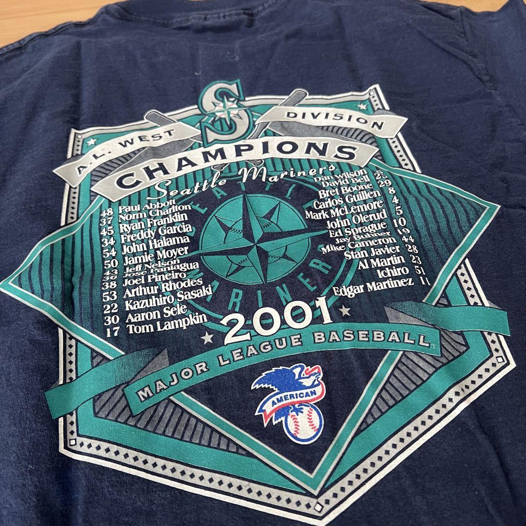 福袋安いいね半額ストア シアトルマリナーズ Tシャツ メルカリ - Mサイズ ウェア
