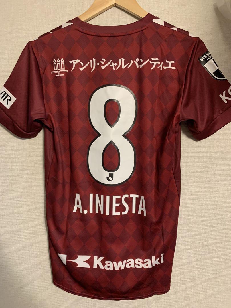 ヴィッセル神戸 2021 1st レプリカユニフォーム M #8 イニエスタ