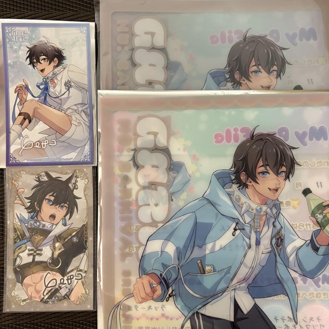 NU:カーニバル 台湾 NEON 原画展 入場特典 色紙 全種 3枚 セット NU:カーニバル】ぬカニ 台湾 原画展 入場特典色紙 バニーエイト