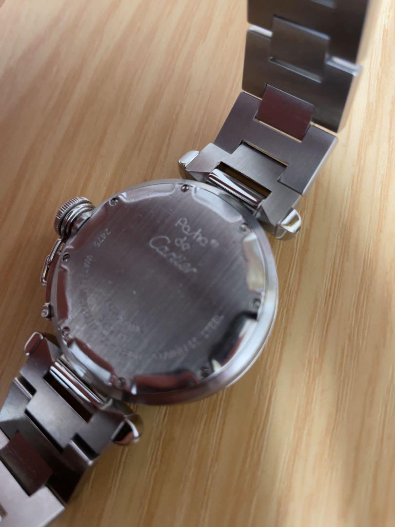 Cartier カルティエ パシャ ドゥ カルティエ ビッグデイト 自動巻き時計