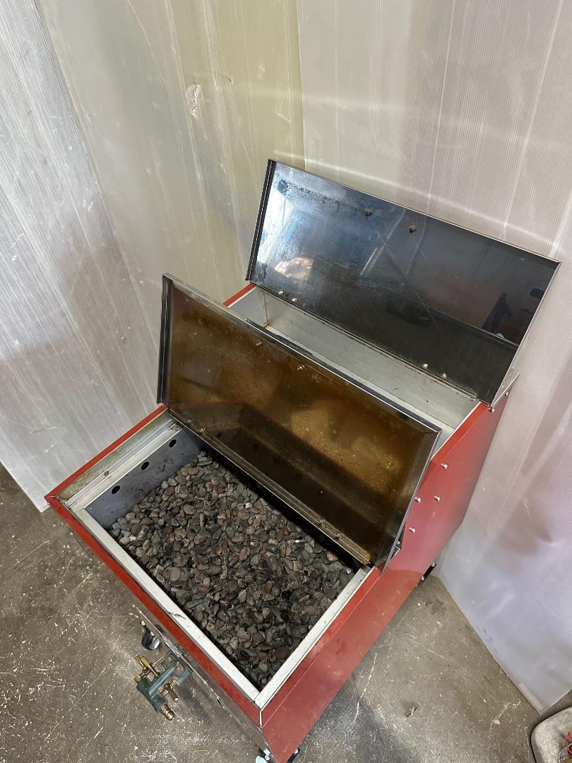 【引き取り限定】 アサヒサンレッド 業務用 焼いも機 AY-1000 ①