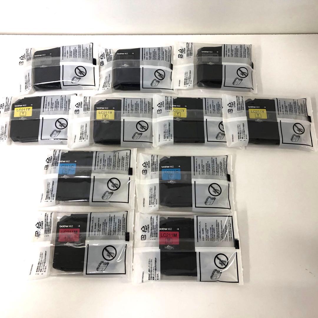 brother ブラザー 純正インク LC211-4PK まとめて