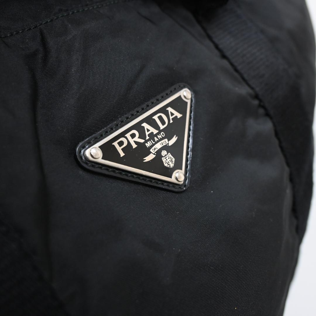 ■ 45401★PRADA プラダ ボストンバッグ 三角ロゴ ナイロン