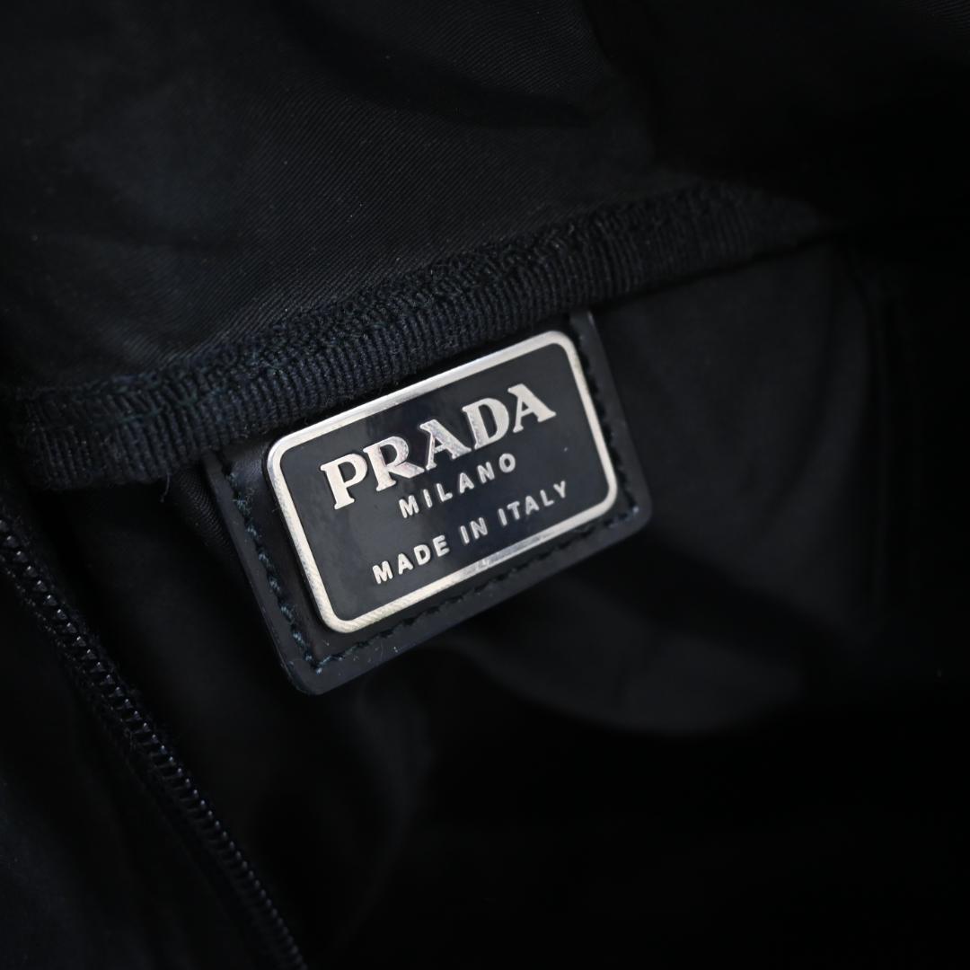 ■ 45401★PRADA プラダ ボストンバッグ 三角ロゴ ナイロン