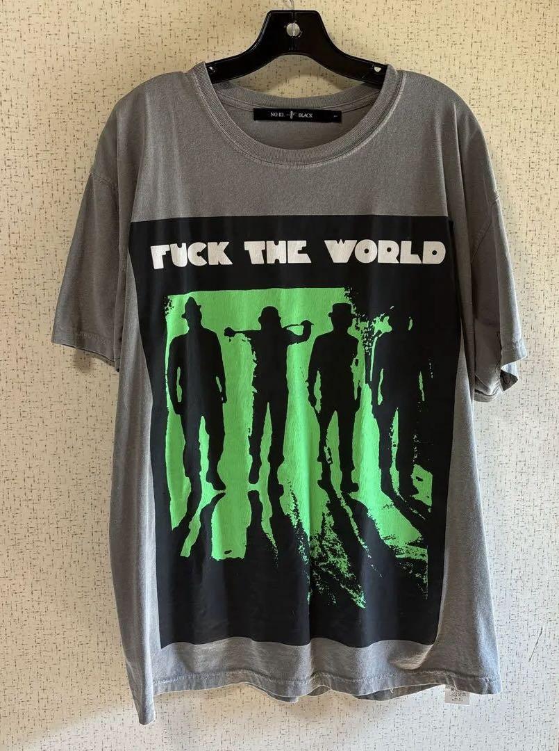 NO ID. BLACK 時計じかけのオレンジ　　Tシャツ Mサイズ グレー