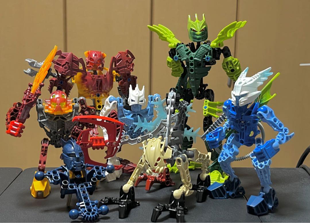 BIONICLEバイオニクル  グラトリアン・アゴリ系 まとめ グレシュ タリックス マルム