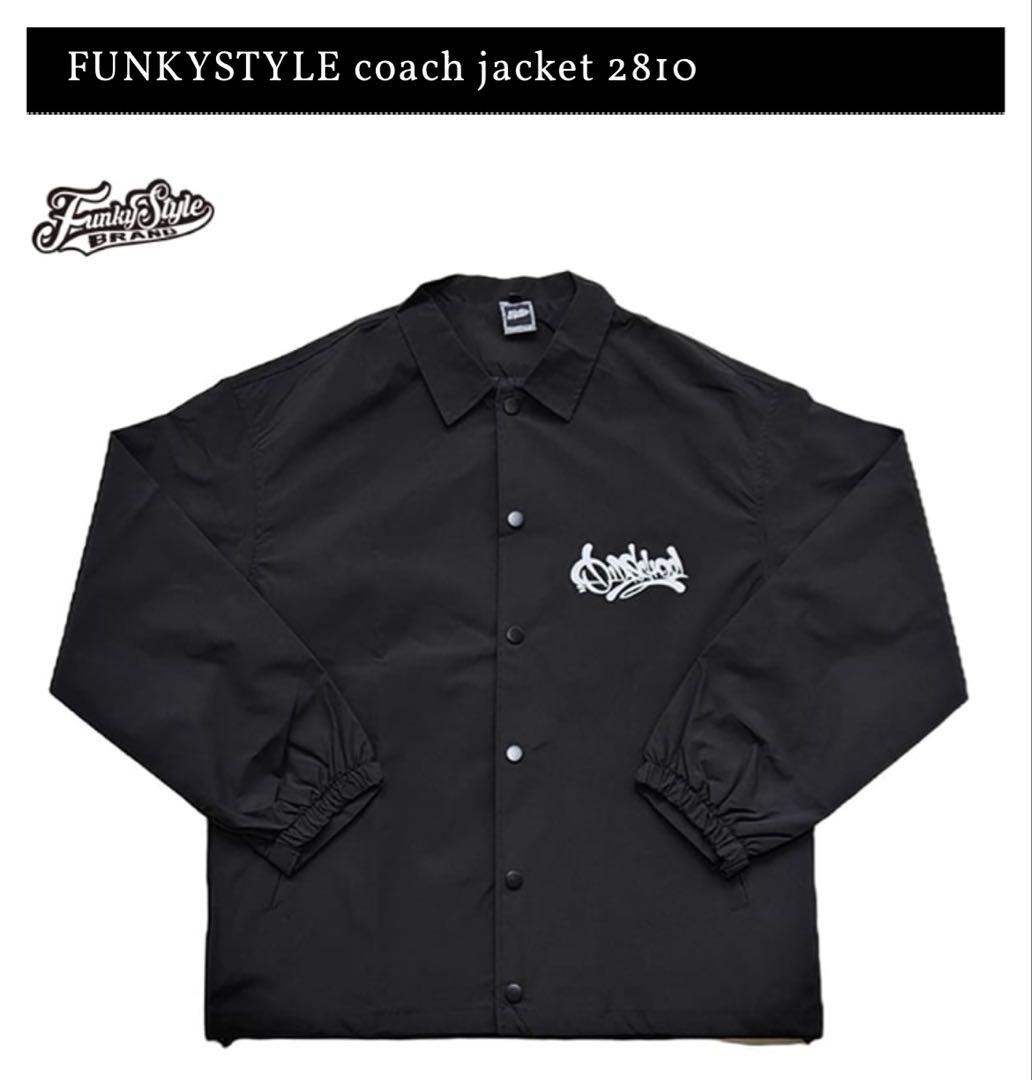 FUNKYSTYLE コーチジャケット 2810 ブラックM