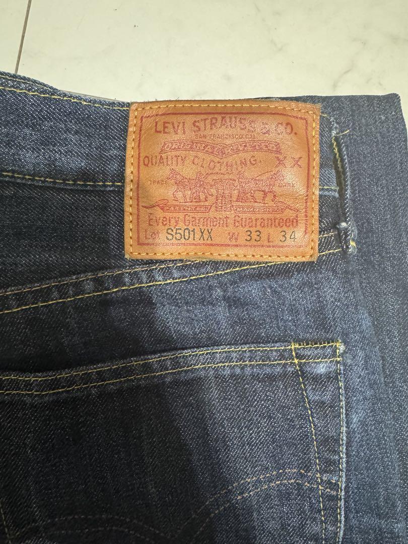 LEVI'S リーバイス S501xx 1944 大戦W33 L34