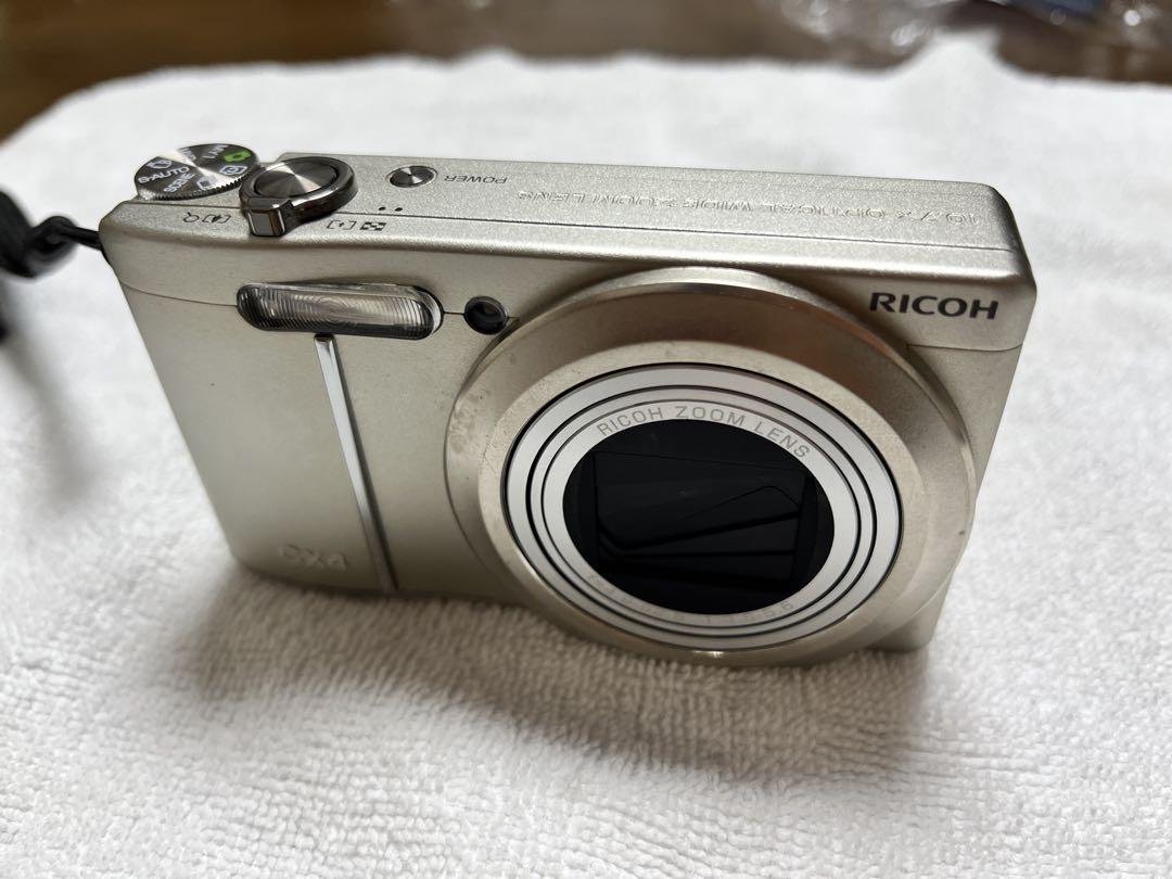 RICOH CX4 コンパクトデジタルカメラ シルバー