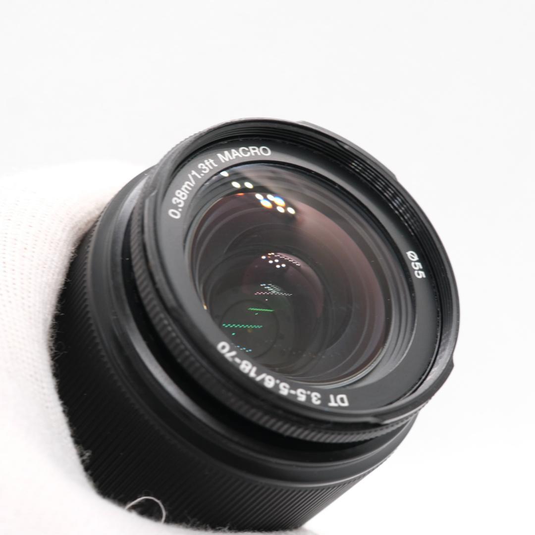 SONY α550 18-70mmレンズセット 初心者 一眼レフカメラ 訳あり