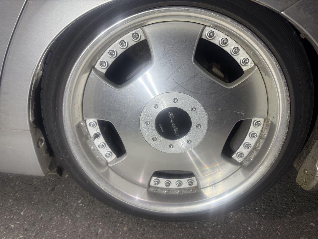 ワークユーロライン 18インチ pcd100 5穴 深リムSSR BBS