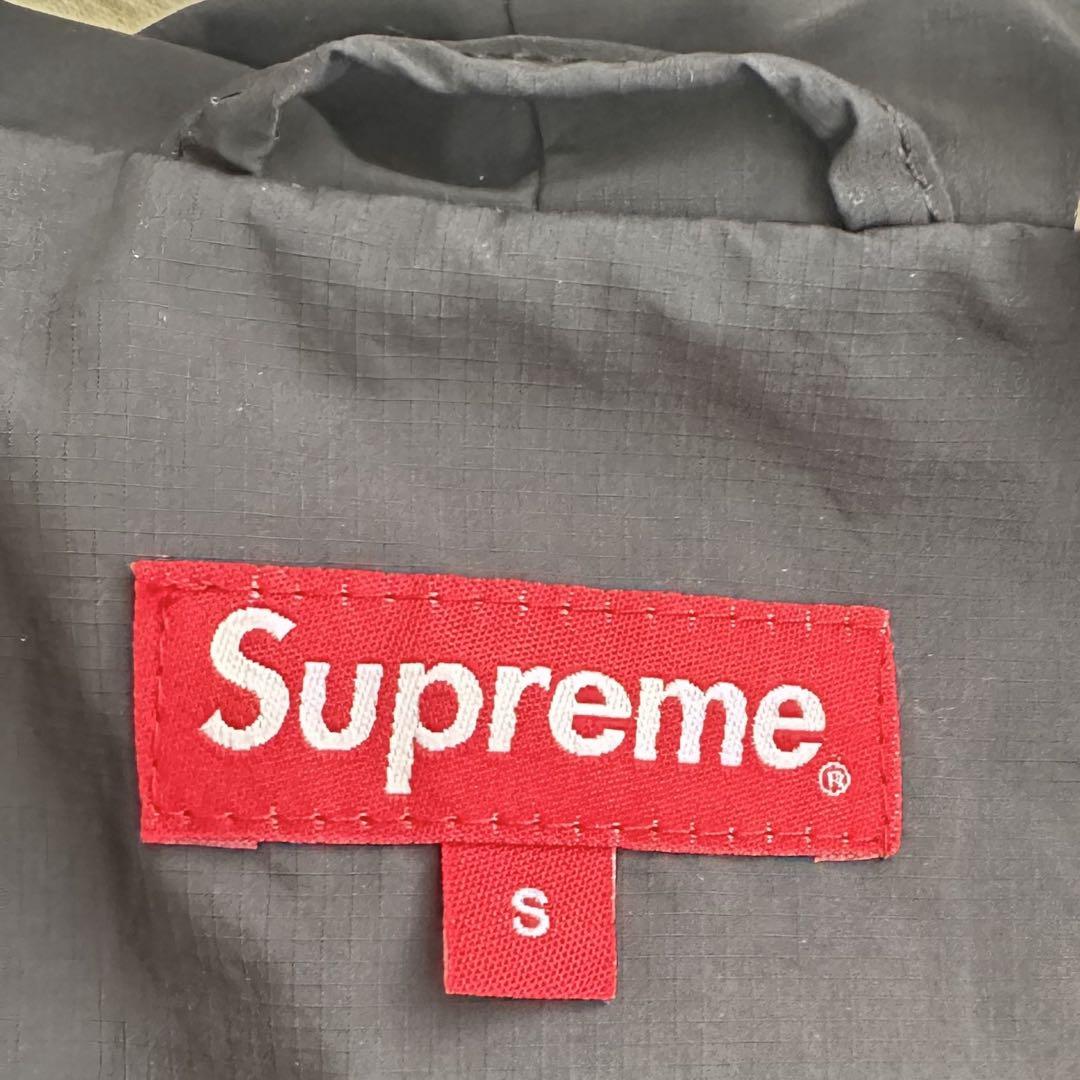 ジャケット・アウター Supreme Curve Logos Ripstop Jacket / S