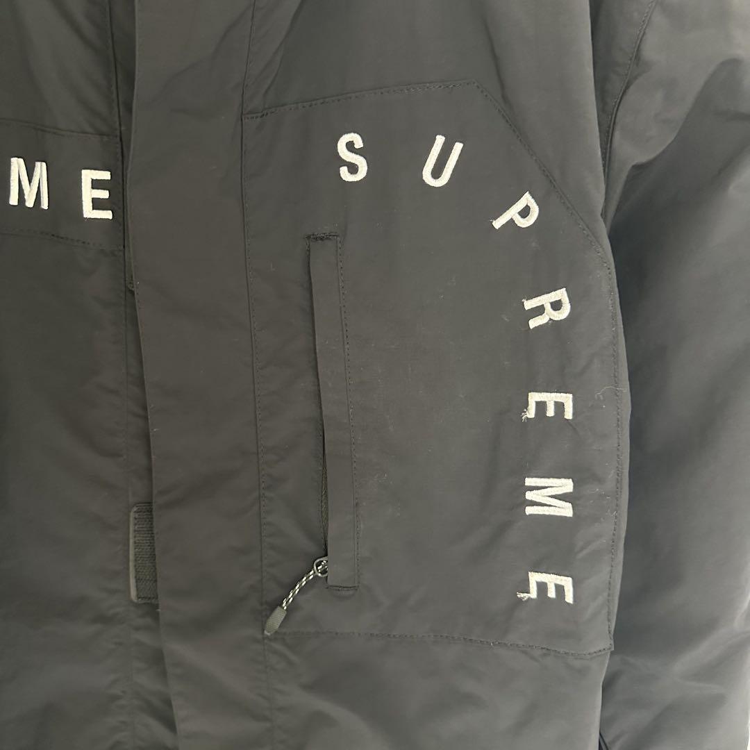 ジャケット・アウター Supreme Curve Logos Ripstop Jacket / S