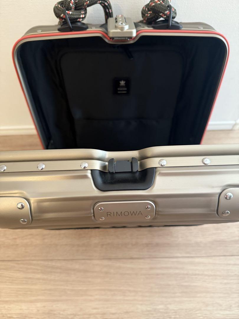 RIMOWA× adidas コラボ アルミニウム バック　リモア　アディダス
