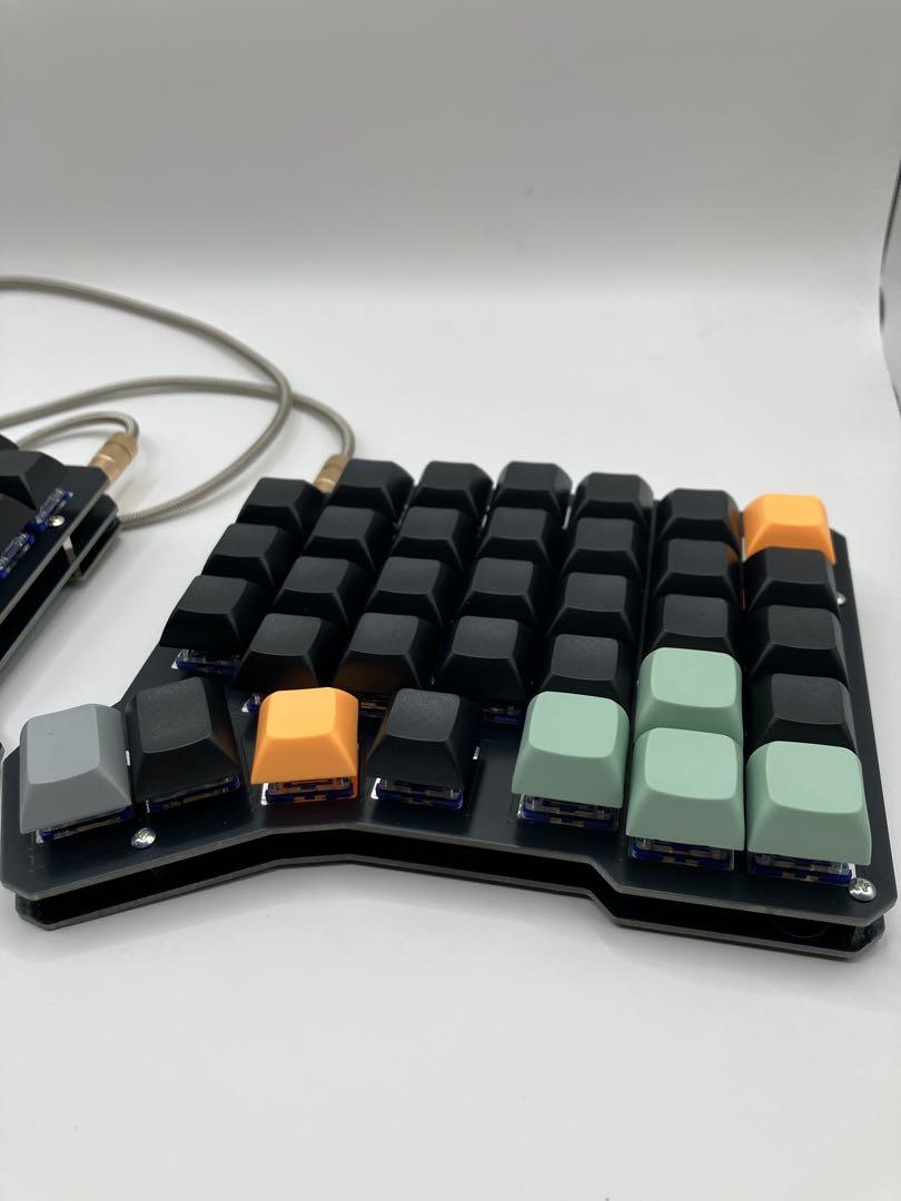 分割キーボード　Ergo68　完成品
