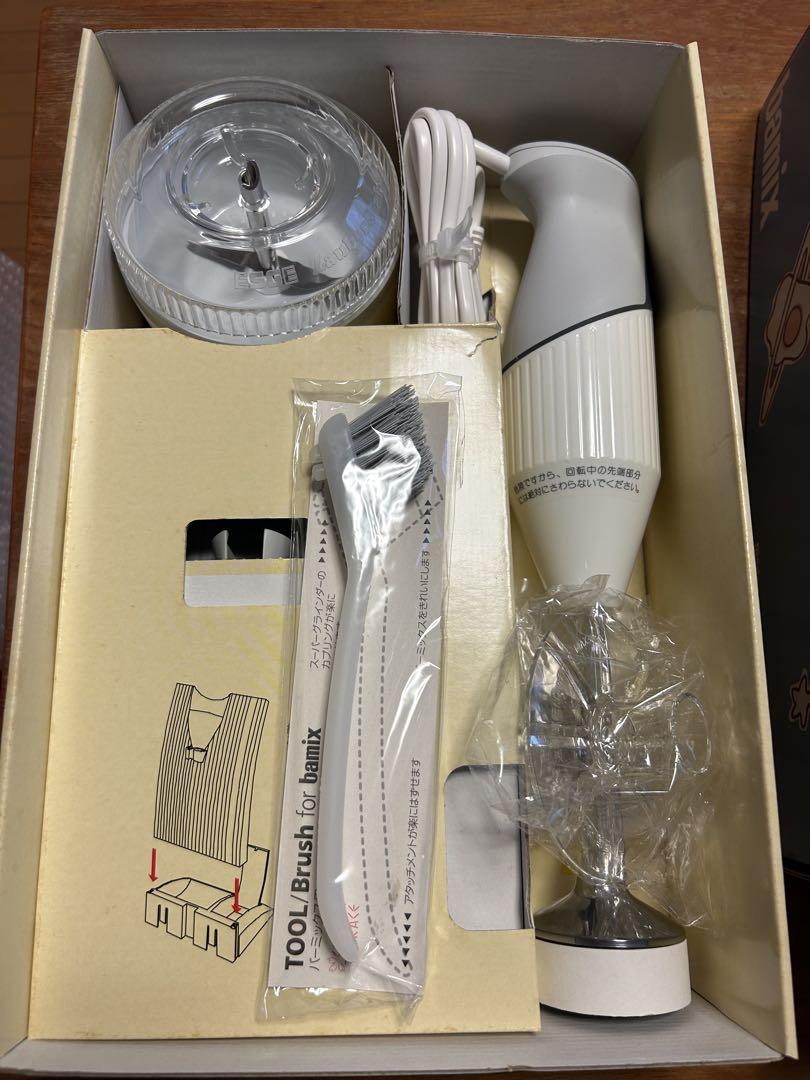 バーミックス M200べーシックセットbamix新品未使用品 未使用】バーミックス（BAMIX）M200 ベーシックセット 多機能