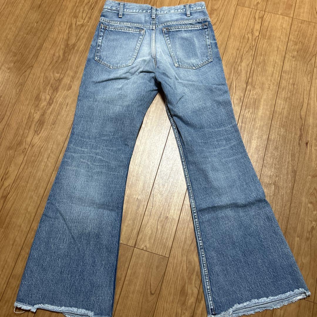 ★英国発*WEEKDAY*新作*NOVA スリムブーツカットデニム/ST★ nova low rise slim bootcut leg jeans - Ash Black - Black
