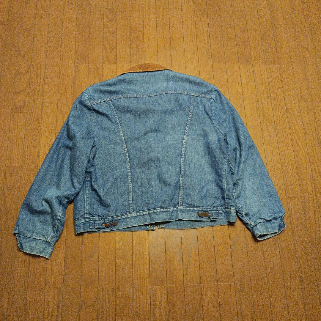 70〜80年代のアメリカ製のWranglerのデニムボアジャケット 70s Wrangler デニムボアジャケット USA製 ラングラー デニム