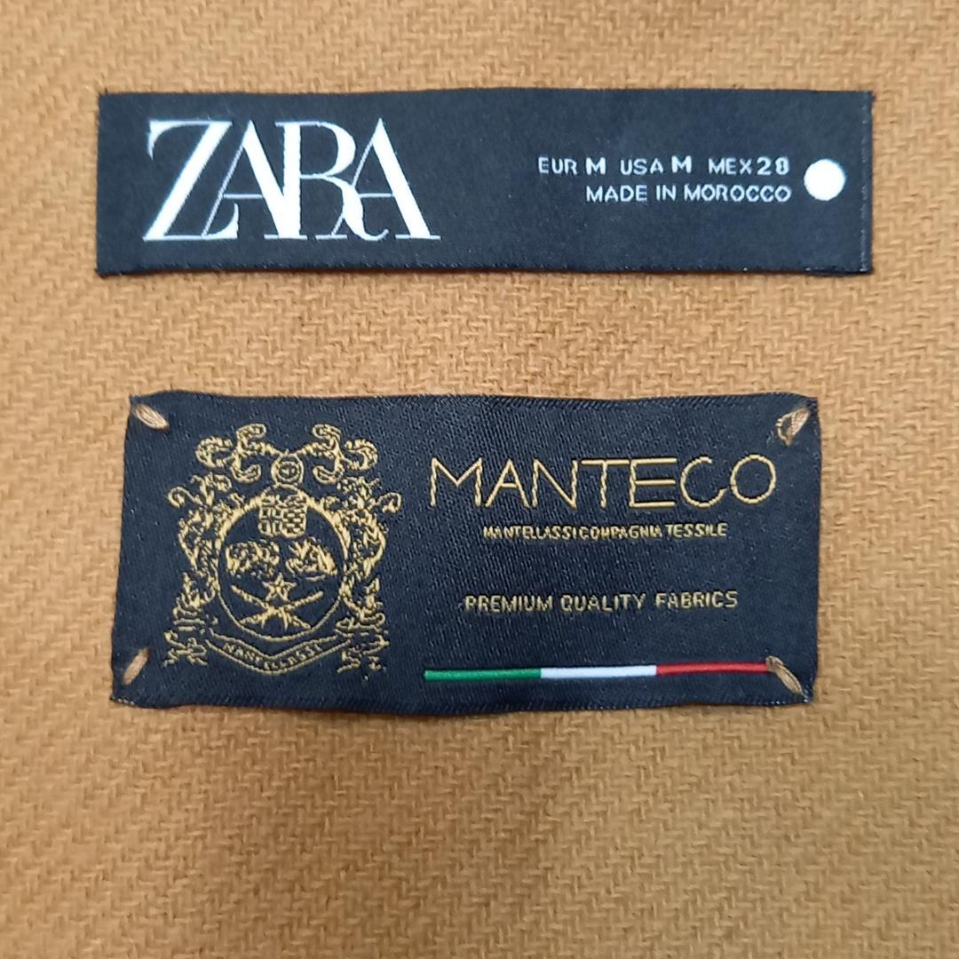 完売品✨美品　ZARA×MANTECO　ポンチョ　ケープコート　ウール　サイズM