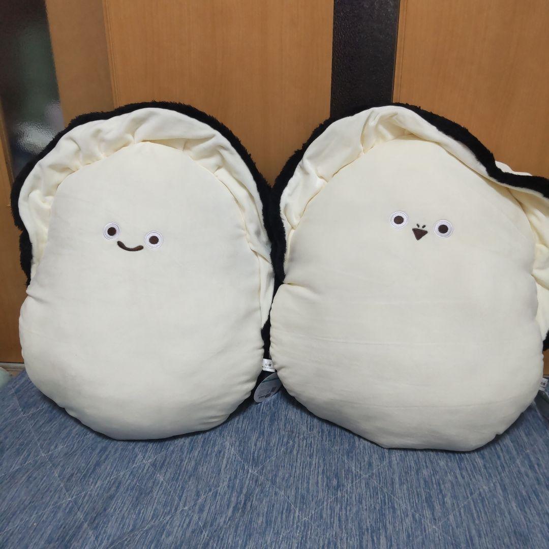 牡蠣ぬいぐるみBIG　虚無　にやり２種セット　ナムコ限定