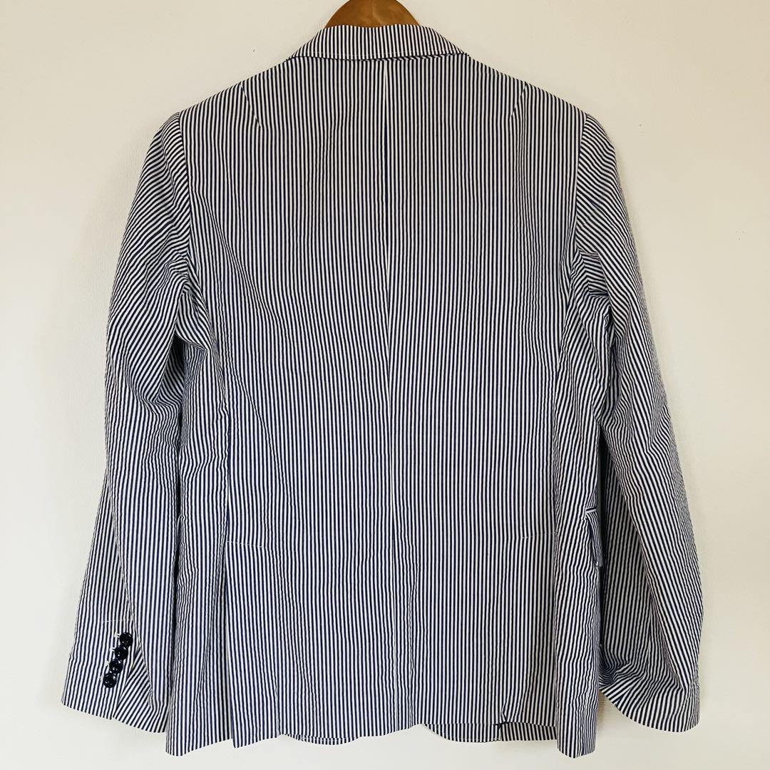 FRED PERRY シアサッカー テーラード ジャケット 　フレッドペリー