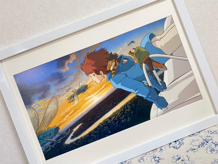 人気特価激安 額装品 激レア 風の谷のナウシカ 04年 描き下ろしジブリカレンダー 絵画 タペストリ Mjc Lapasserelle Fr