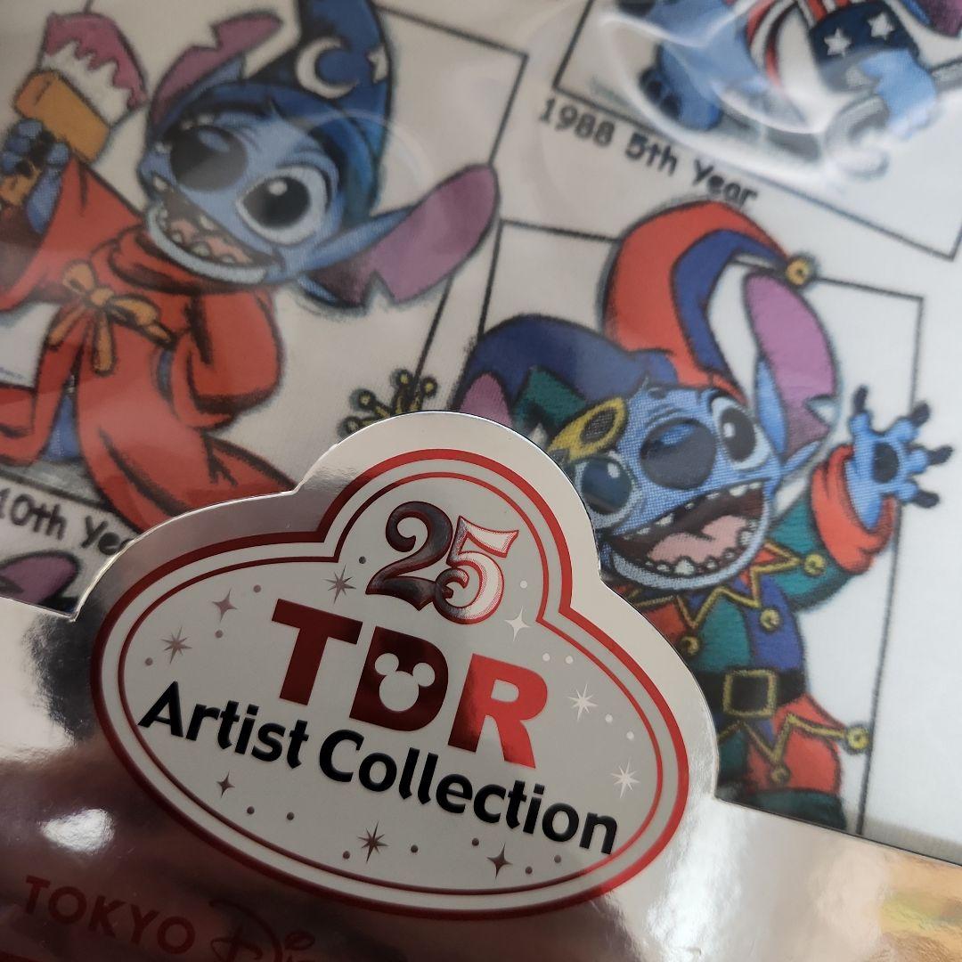 TDR　ディズニー　アーティストコレクション　スティッチ　Tシャツ　レア25周年