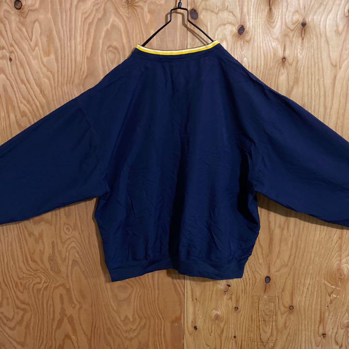 低価新品 ナイキ 銀タグ スウッシュ 刺繍 紺 GagHJ-m62392044893 ミシガン ゲームシャツ USA古着 90s 人気が高