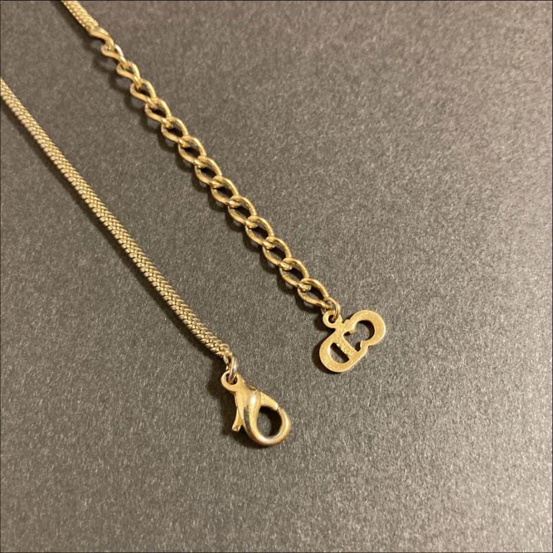 Dior ディオール CDロゴネックレス ゴールドカラー ヴィンテージ | www