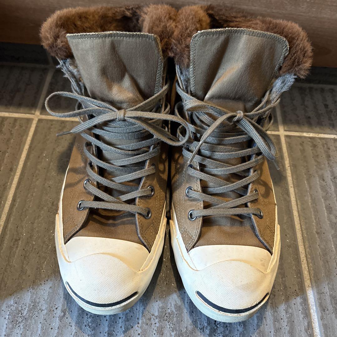 CONVERSE100周年記念モデル ハイカットスニーカー オリーブ