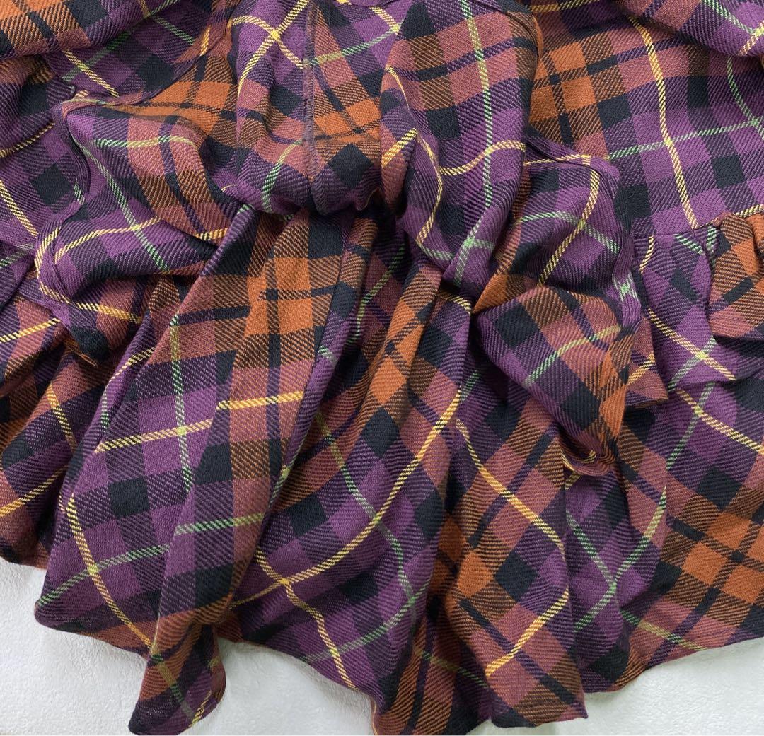 i742◯ Vivienne Westwood フリルミニスカート サイズ3