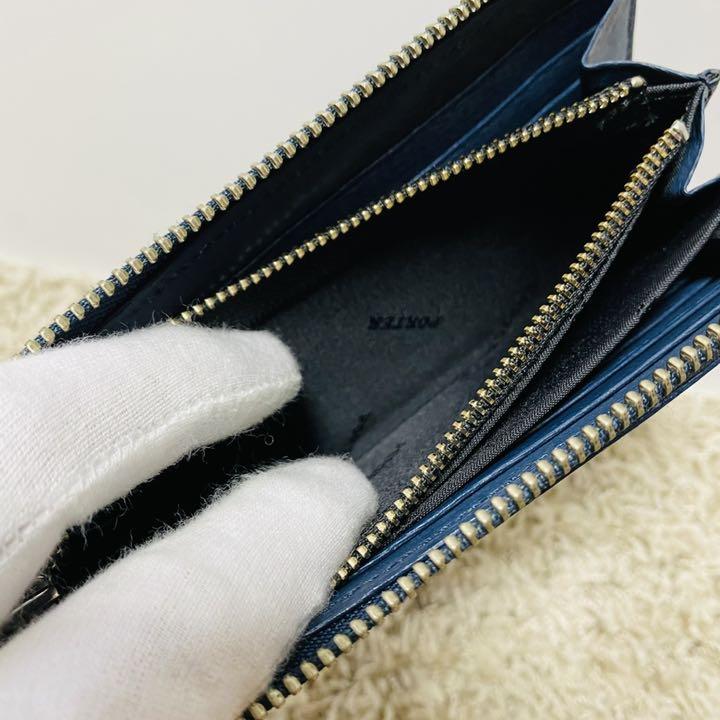 定番人気人気SALE 新品 ポーター カレント 吉田カバン L字ファスナー長財布 ネイビー 6202 v4mWs-m62395126197 国産超歓迎