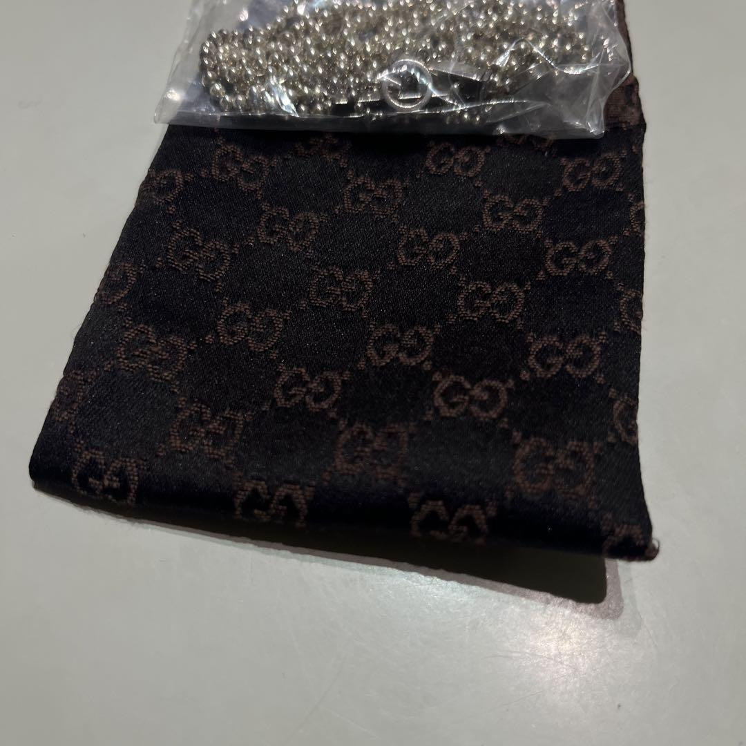 GUCCI シルバー チェーンブレスレット