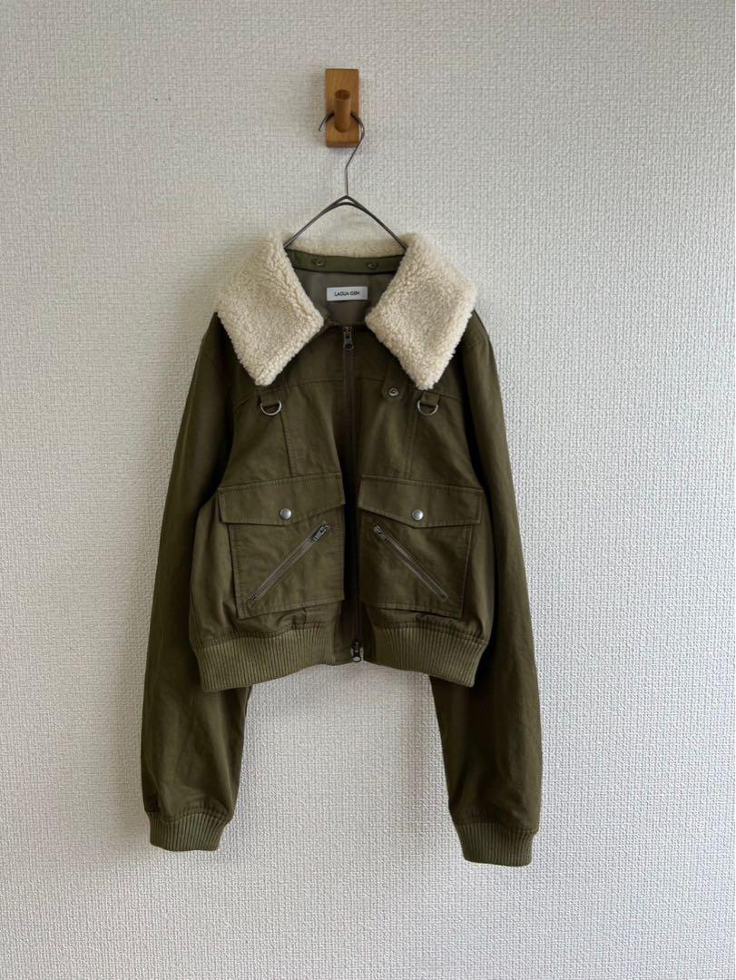 LAGUA GEM ミリタリーショートコートK7
