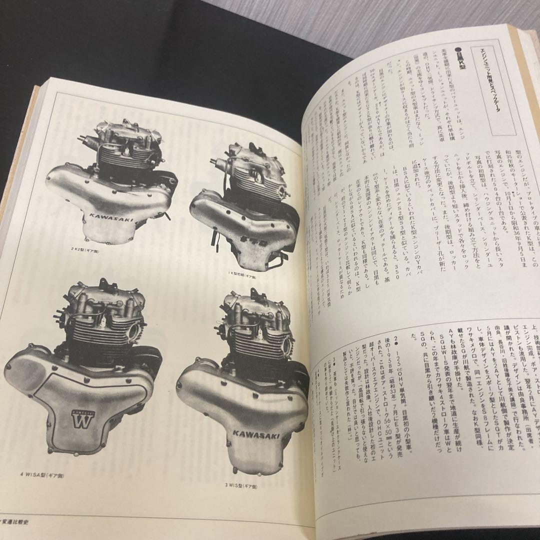 「W1 FILE : W1の技術文化史」蔦森樹 山海堂 メグロK カワサキ