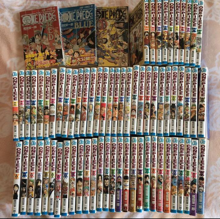最新モデル ONE PIECE 1〜68巻＋RED BLUE YELLOW 少年漫画