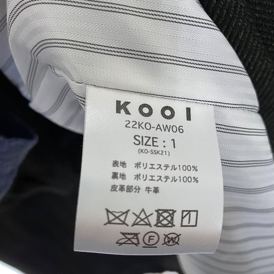 【入手困難】KOOI コート \"CUT OFF POCKET COAT\" 個性派