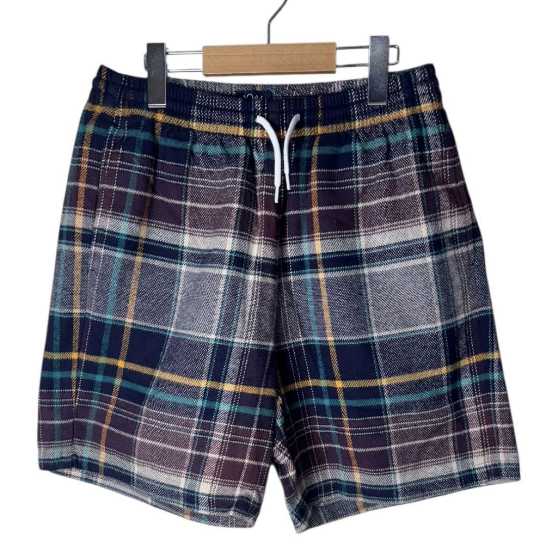 【NOAH】plaid flannel shorts マルチカラー M