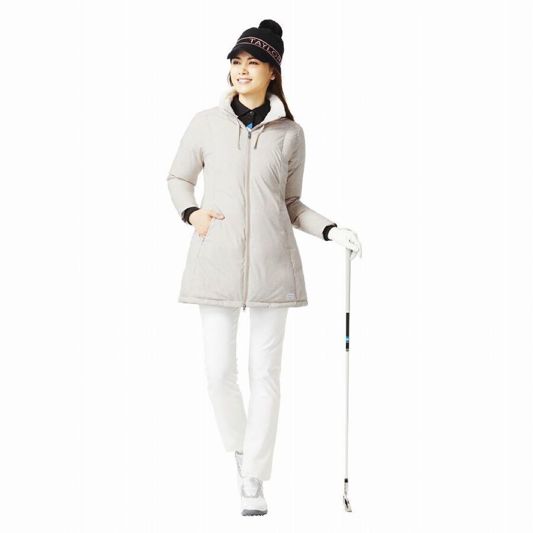 美品!テーラーメイド 撥水ロングダウンジャケット ダウンコート グースダウン 美品!テーラーメイド 撥水ロングダウンジャケット ダウンコート グースダウン