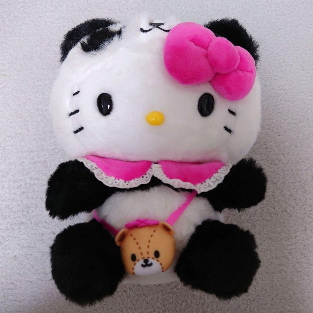 数量限定！在庫処分セール 売り切れ御免 Gate Gift Sanrio 上野店限定 キティ 第2弾 パンダぬいぐるみ ぬいぐるみ