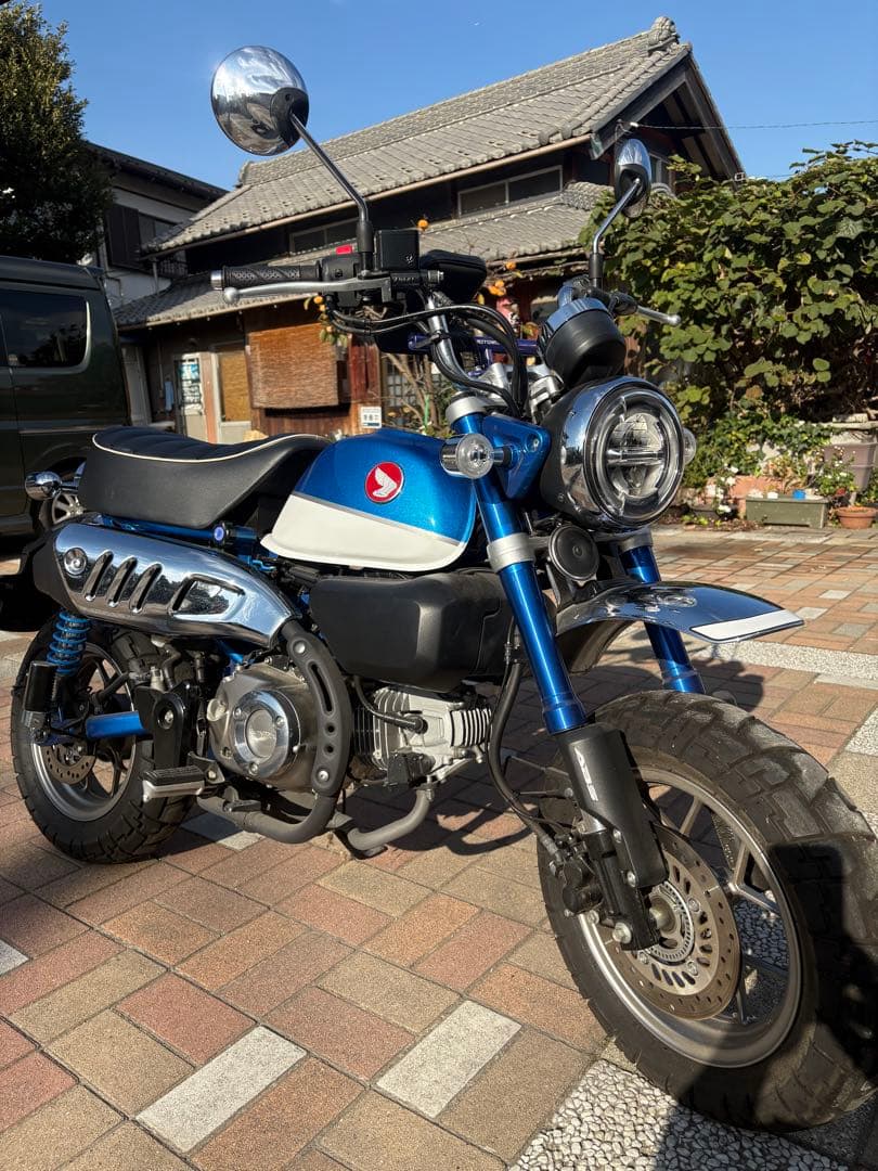 ホンダ モンキー 125 低走行　車庫保管