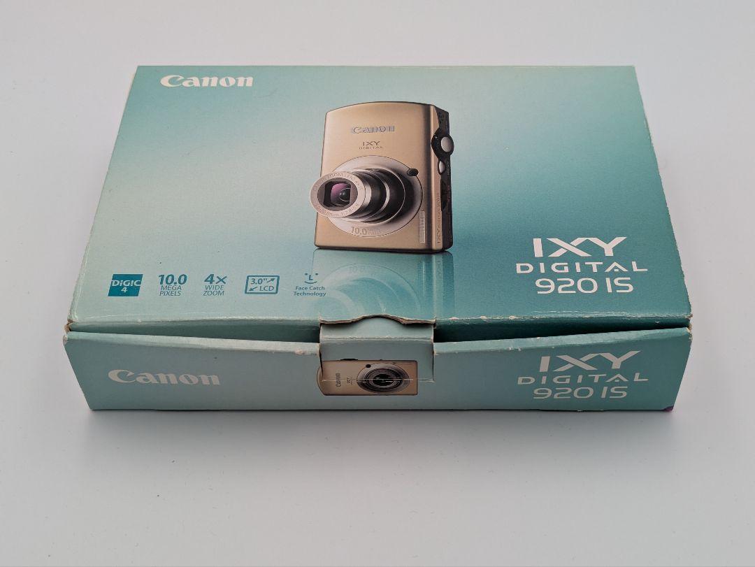 美品 Canon キャノン IXY DIGITAL 920IS 確認済