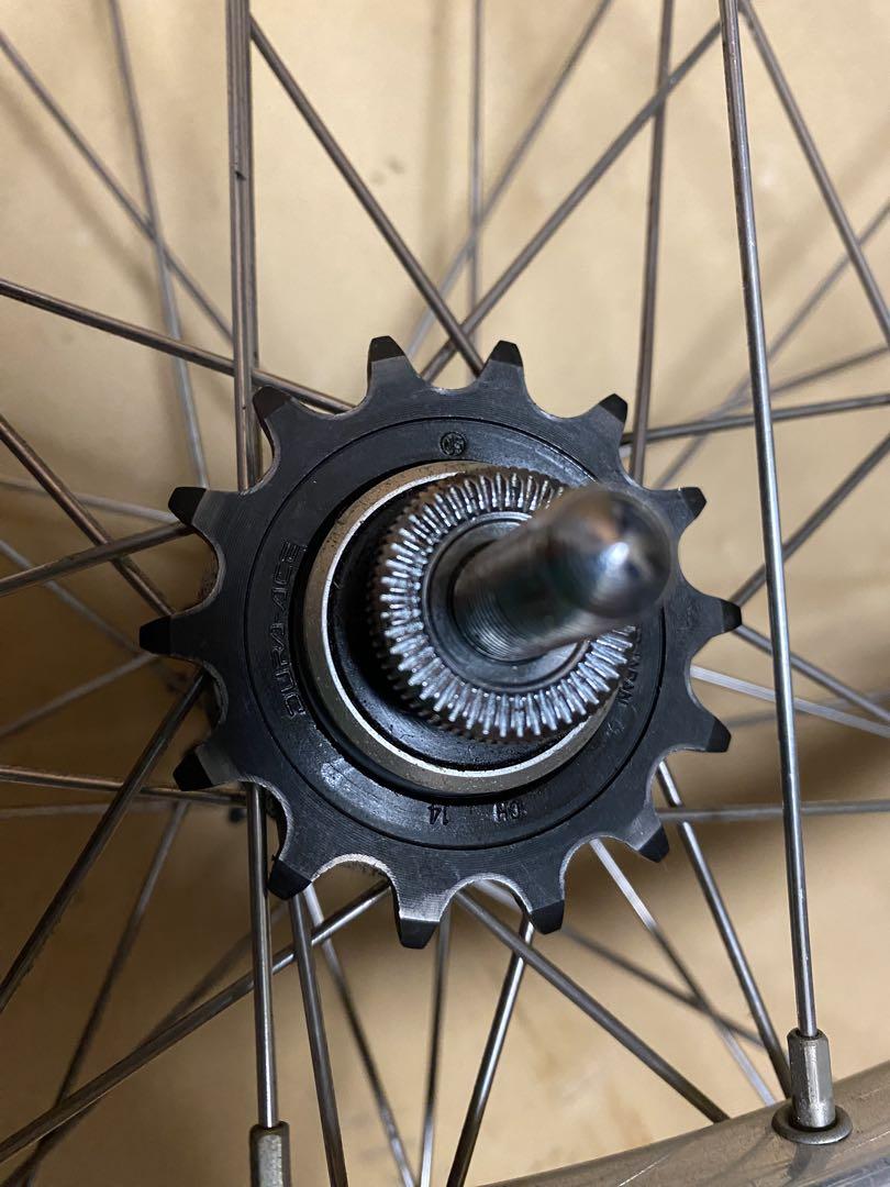 [ NJS ] DURA ACE HB 7710 アラヤリム 完組ホイール